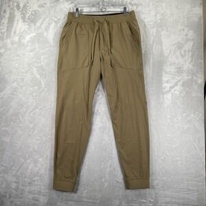 Lululemon Pants men's Large 33x30 ABC Jogger Warpstreme Performance Active Brown